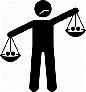 About the Biases, Paradigms & Thinking. Moderately Provoking | 2020 1 Bias, bigot, one sided, unfair icon