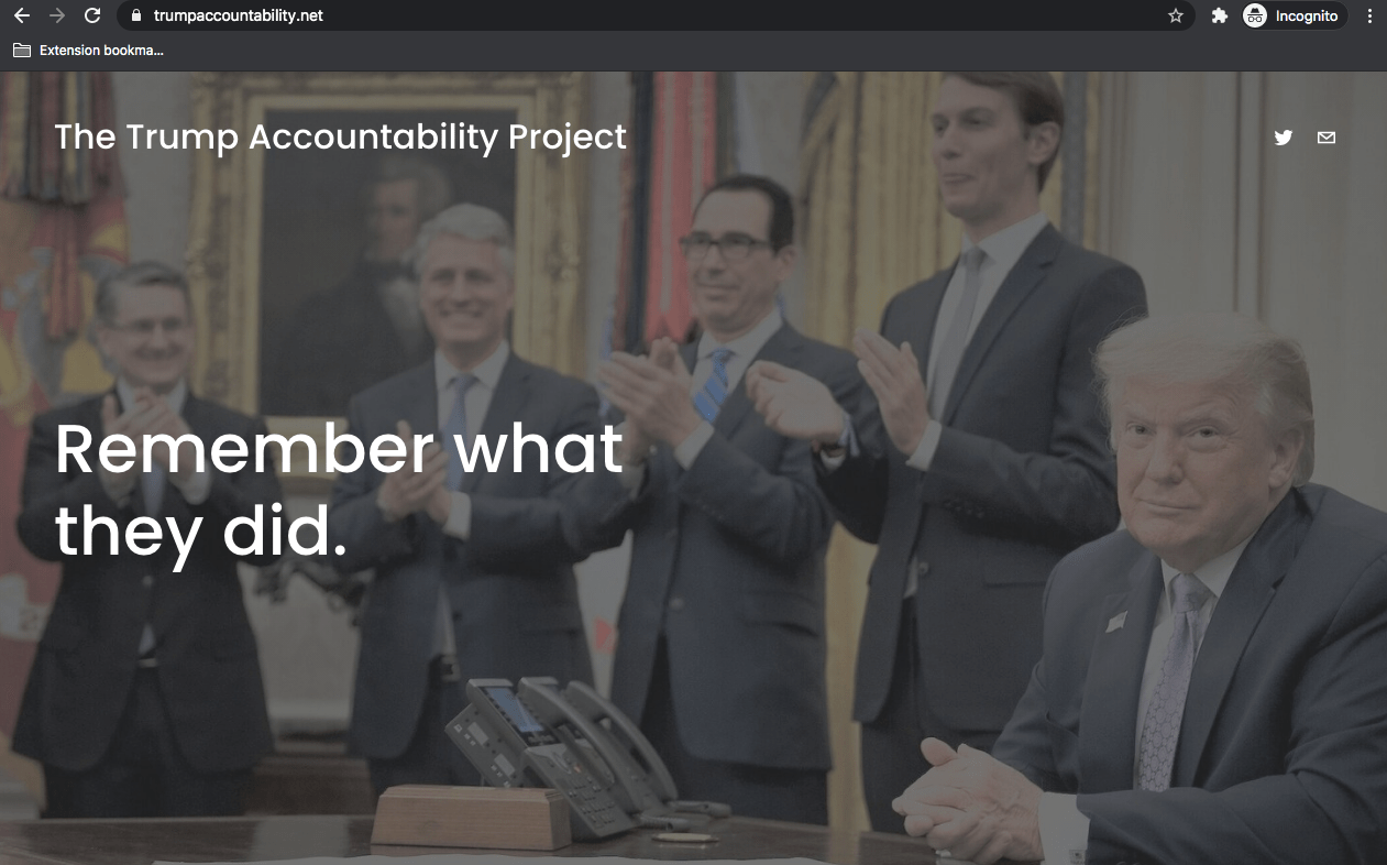Democide, The Trump Accountability Project, Democrats & THEIR PURE HATE |2020 1 The Trump Accountability Project