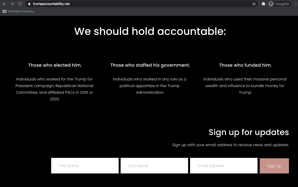 Democide, The Trump Accountability Project, Democrats & THEIR PURE HATE |2020 3 The Trump Accountability Project